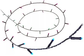 WiZ - LED RGBW Stmievateľná vonkajšia reťaz 160xLED 20m IP44 2700-5000K Wi-Fi