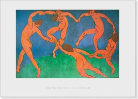 Plagát Henri Matisse - La Danza II