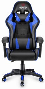 Hells Herné kreslo Hell's Chair HC-1007 Blue Black