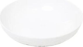 Hlboký tanier SYLIA biely s ornamentom SS23 844022