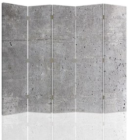 Gario Paraván Textúra betónu Rozmery: 180 x 170 cm, Prevedenie: Klasický paraván