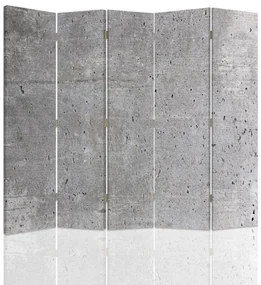 Gario Paraván Textúra betónu Rozmery: 180 x 170 cm, Prevedenie: Klasický paraván
