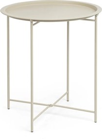 Oceľový okrúhly záhradný stolík ø 46 cm Austin – Bizzotto