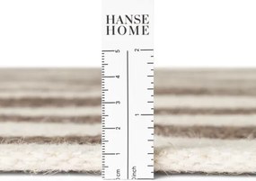 Obojstranný koberec Hanse Home Vika hnedý / prírodný / biely