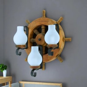 Brilagi - Nástenné svietidlo TIMONA 3xE14/40W/230V buk