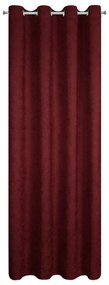 ZÁVES NA KRÚŽKOCH ADA 140X250 CM BORDOVÁ