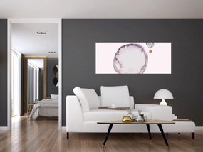 Obraz - Fialový minimalizmus N⁰4 (120x50 cm)