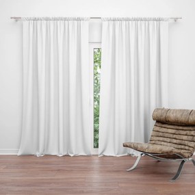 Sablio Záves Biela: 2 ks 140x250 cm