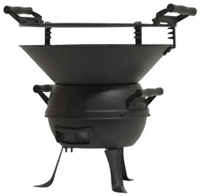Cattara 13023 Gril na drevené uhlie Kettle, 48 x 37 x 36 cm