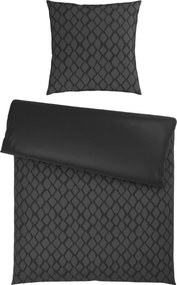 XXXLutz OBOJSTRANNÁ POSTEĽNÁ BIELIZEŇ, satén, antracitová, 155/220 cm Dieter Knoll - Online Only bytové doplnky - 008105033802