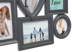 Fotorámeček CORAZON 5 fotografi šedý