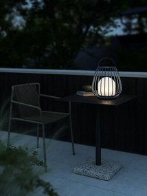 NORDLUX Prenosná stmievateľná vonkajšia LED lampa, sivá
