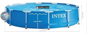 Intex Záhradný bazén INTEX 28212NP Metal Frame 366 x 76 cm s kartušovou filtráciou 28212