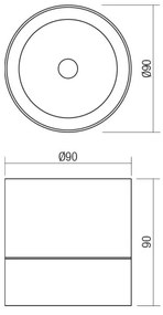 Redo 90627 - vonkajšie LED bodové svietidlo SHAFT LED/13W/230V IP65 antracit