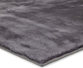 Shaggy koberec Rabbit 62 Anthracite – viacfarebný obdĺžnik Rozmer: 80x150 cm