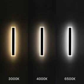 Nástenné LED svietidlo Wow, 1x LED 20w, 3000-6500k, 3CCT, (60 cm)