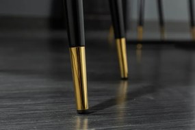 Dizajnová stolička Laney horčicovožltý zamat