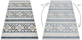 Koberec štrukturálny BOTANIC 65252 Boho - sivý
