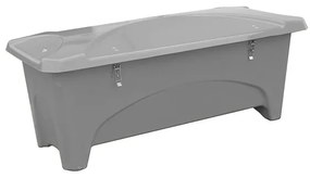 Úložný box do exteriéru, 1760x750x745 mm, 475 L, šedý