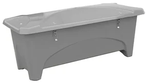 Úložný box do exteriéru, 1760x750x745 mm, 475 L, šedý