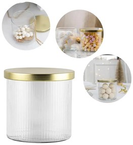 TREND GLASS CRESSIDA DEKORAČNÁ NÁDOBA 660ML SADA 2KS