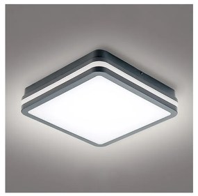 Brilagi - LED Vonkajšie svietidlo so senzorom BENE LED/24W/230V 26x26 cm IP54