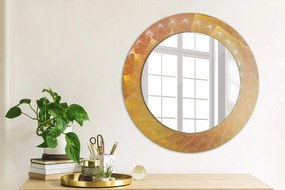 Špirálová abstrakcia Okrúhle dekoračné zrkadlo