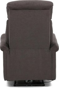 Polohovacie kreslo hnedé elektrické TV-925 BR2