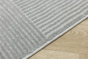 Koberec MISHA J087A svetlosivý / tmavosivý