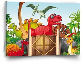 Sablio Obraz Dinosauri 4 - 60x40 cm