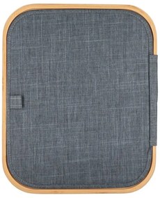 Kôš na bielizeň NOLVIO 50 L, modrosivý