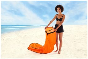 Livarno home Nafukovacia pohovka (oranžová)  (100374113)