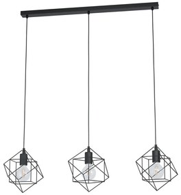 Eglo 43361 - Luster na lanku STRAITON 3xE27/60W/230V