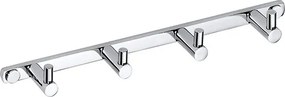 Bemeta Design OMEGA: Vešiak, so 4 háčikmi - 104606102