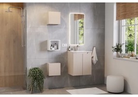 COMAD SKY 3 50CM (E-8099-3-50) - Zapustené umývadlo SKY 51x40 cm lesklá biela