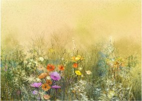 Obraz - Maľovaná lúka (70x50 cm)
