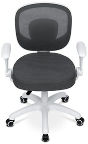 Autronic KA-K1062 GREY Kancelárska stolička, sivá