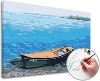 Maľovanie podľa čísel RYBÁRSKY ČLN – nízka náročnosť