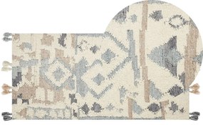 Vlnený kelímový koberec 80 x 150 cm viacfarebný MRGAVET Beliani