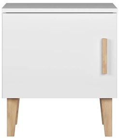 Nočný stolík Kubi Biely
