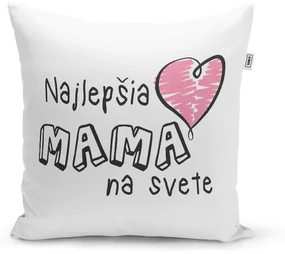 Sablio Vankúš Najlepšia mama na svete: 40x40 cm