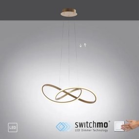 Leuchten Direkt 15402-60 - LED Stmievateľný luster na lanku MARIA LED/25W/230V