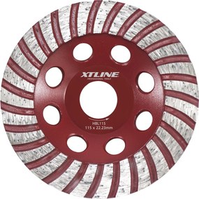XTline Diamantový brúsny kotúč 125x22,2 mm