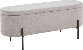 XXXLutz DLHÁ TABURETKA, textil, 110/44/40 cm Livetastic - Kreslá - 001769022302