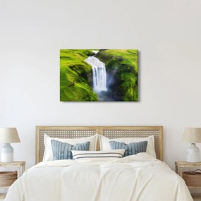 Obraz - Vodopád Skogafoss (90x60 cm)