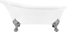 Rea Sparta, voľne stojaca retro vaňa 175x70 cm, biela lesklá, KPL-W1101
