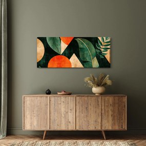 Obraz - Geometrické prírodné motívy II. (120x50 cm)