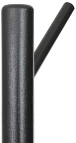 Autronic BONTEC Vešiak, masív, čierna, DR-N1006 BK Farba: Čierna