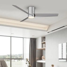 ZEVENTI - LED stropný ventilátor BARROSA LED/18W/230V Wi-Fi Tuya + diaľkový ovládač