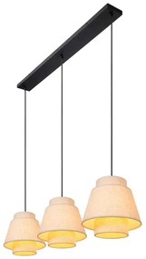 Lucide 21435/03/38 - Luster na lanku TRIBUTE 3xE27/40W/230V krémová